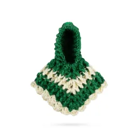 Krishna Dress With Cap - 6 x 5 Inches | Woolen Kanha Ji Dress With Cap/ Krishna Costume for Deity Decor