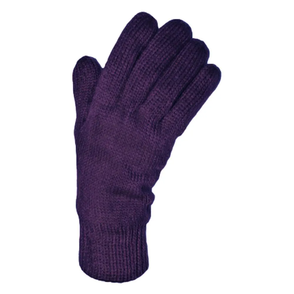 Ladies Knitted Thermal Thinsulate Lined Gloves