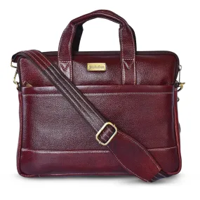 Leather Laptop Bag 36827 (Brown)