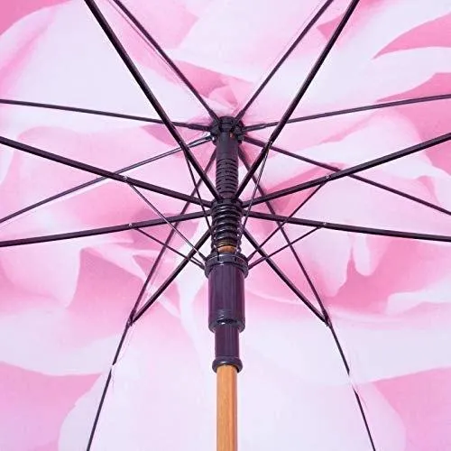 Lightweight Folding Umbrella with Creative Rose Case
