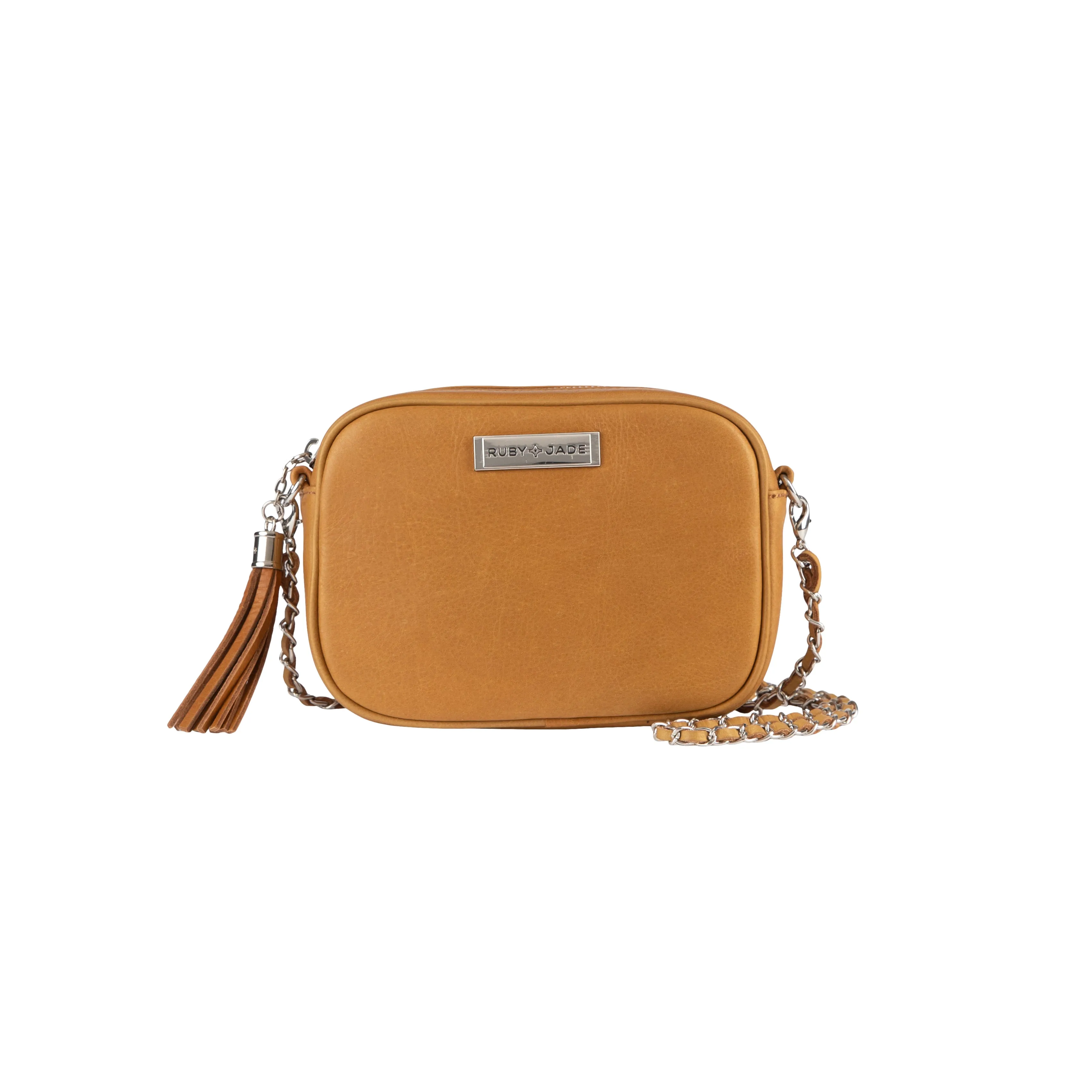 Lily - (Leather) Old English Sand & Silver