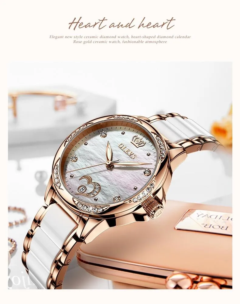 Luxury Waterproof Automatic Mechanical Gold Plated Watch