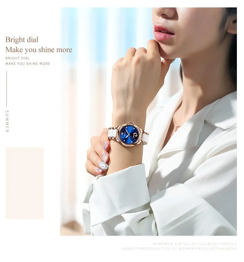 Luxury Waterproof Automatic Mechanical Gold Plated Watch