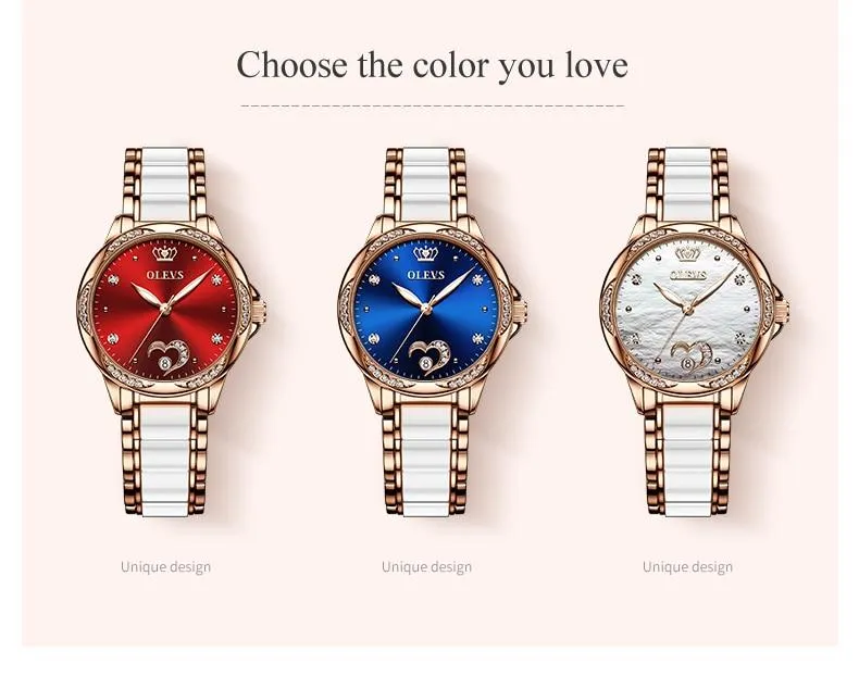 Luxury Waterproof Automatic Mechanical Gold Plated Watch