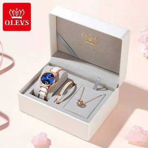 Luxury Waterproof Automatic Mechanical Gold Plated Watch