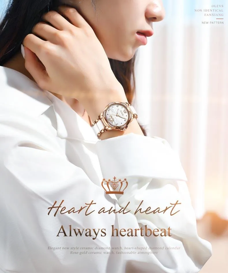 Luxury Waterproof Automatic Mechanical Gold Plated Watch