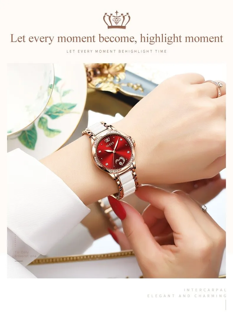 Luxury Waterproof Automatic Mechanical Gold Plated Watch