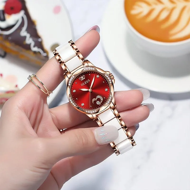 Luxury Waterproof Automatic Mechanical Gold Plated Watch