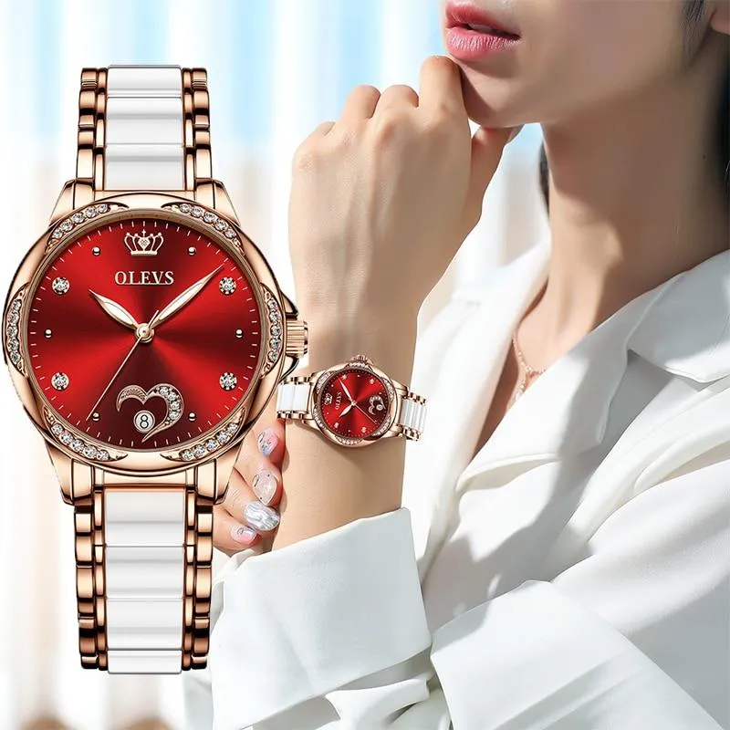 Luxury Waterproof Automatic Mechanical Gold Plated Watch