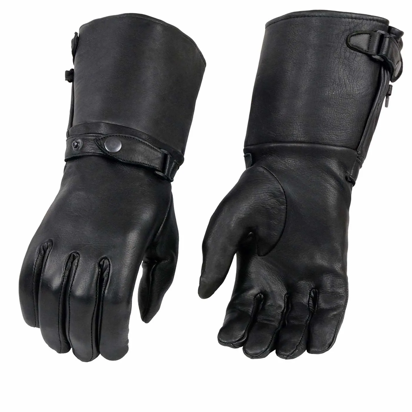 Milwaukee Leather SH859 Women's Thermal Lined USA Deerskin Black