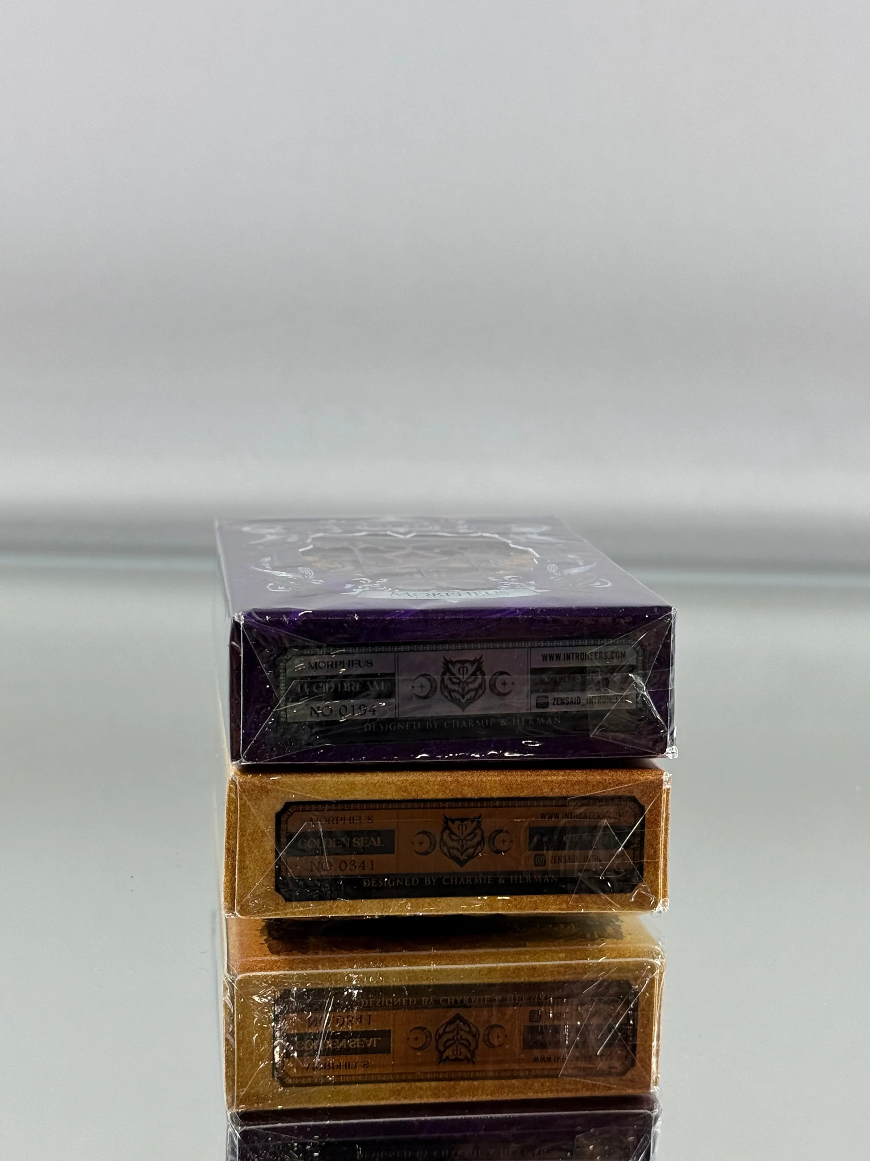 Morpheus deck 'Palace of Lucid Dream' And 'Seal of Golden Sand' Playing Cards Set