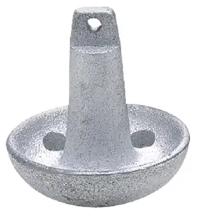 MUSHROOM ANCHOR ALUMINUM PAINTED