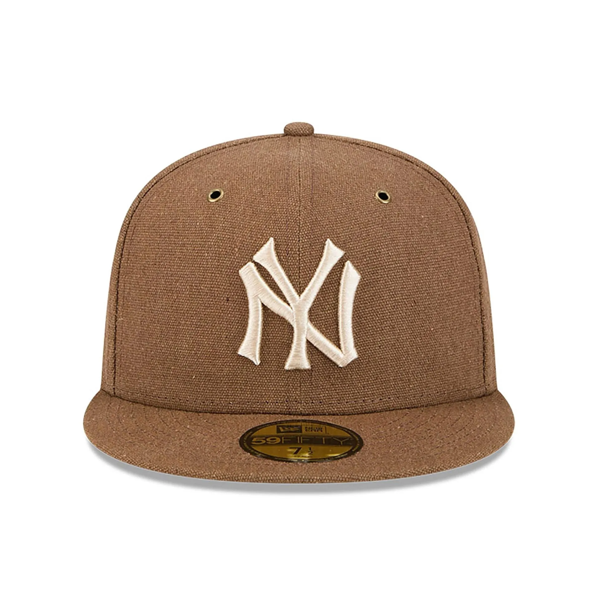 New York Yankees Antique Plaid Dark Brown 59FIFTY Fitted Cap