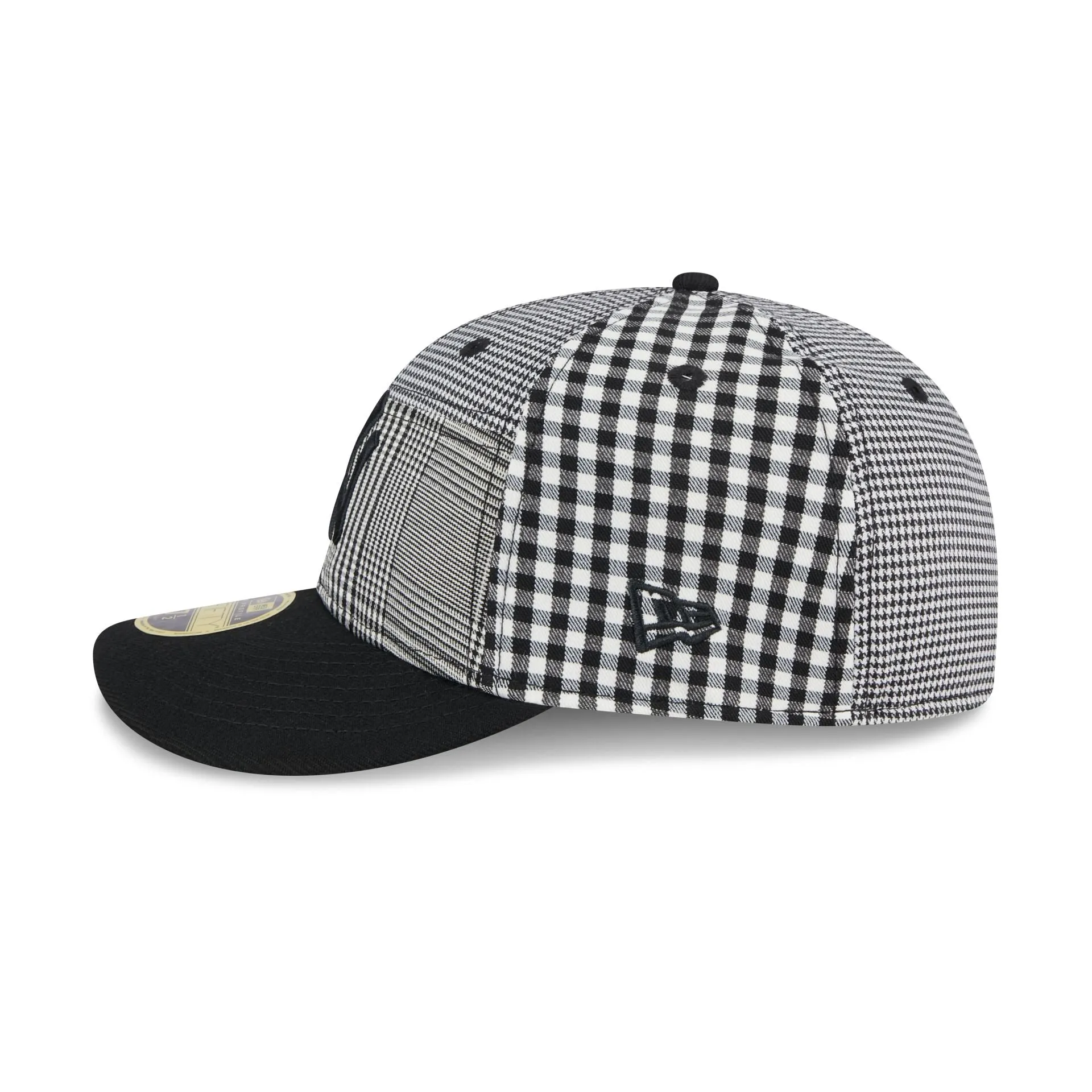 New York Yankees Patch Plaid Low Profile 59FIFTY Fitted Hat