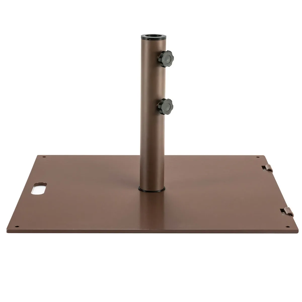 NNECW 18kg Heavy Duty Umbrella Base Stand with 2 Wheels and 3 Adapters