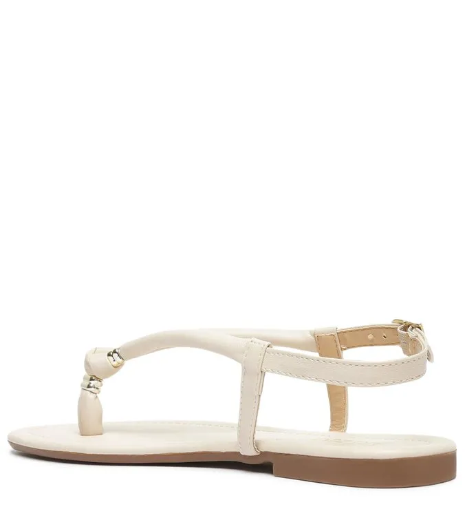 Off-White Flat Sandal Pumped Straps Knot