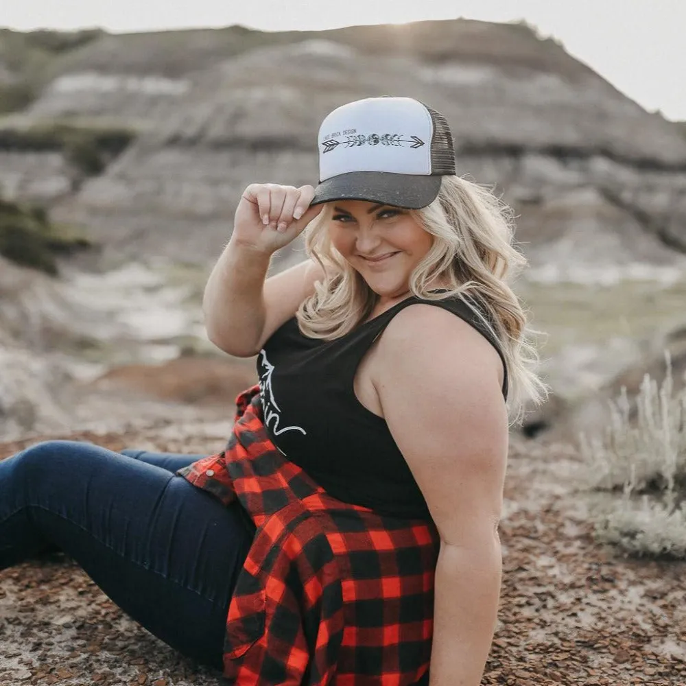 Official Lace Brick Design Trucker Hat