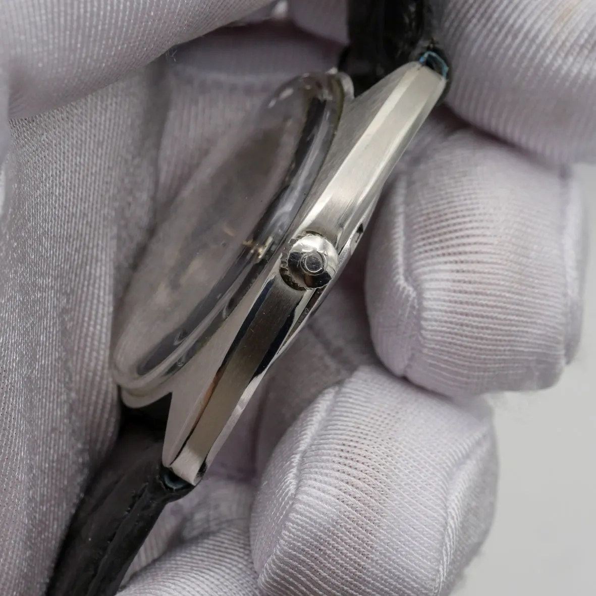 OMEGA DE VILLE AUTOMATIC BLACK DIAL REF. 166.029