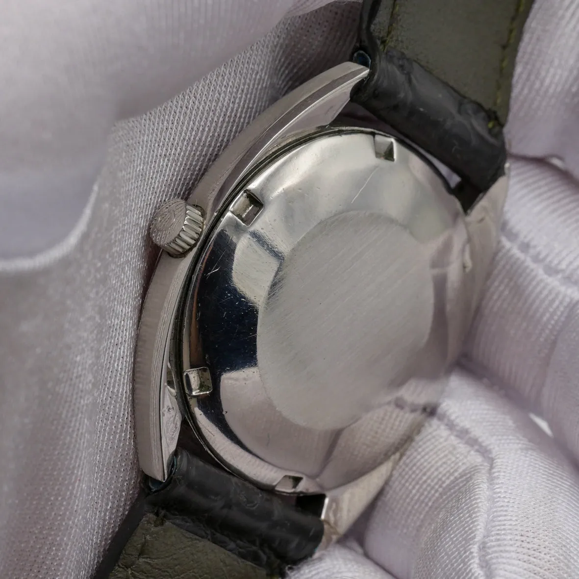 OMEGA DE VILLE AUTOMATIC BLACK DIAL REF. 166.029