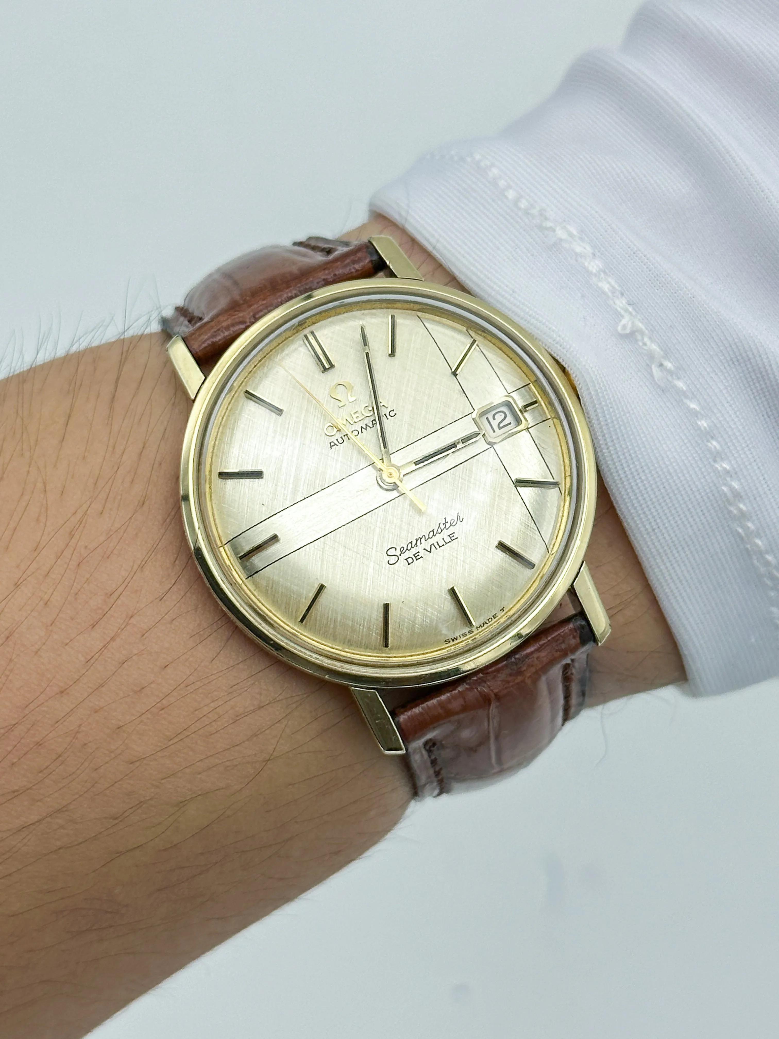 OMEGA SEAMASTER DE VILLE AUTOMATIC RARE DIAL REF. 166.020