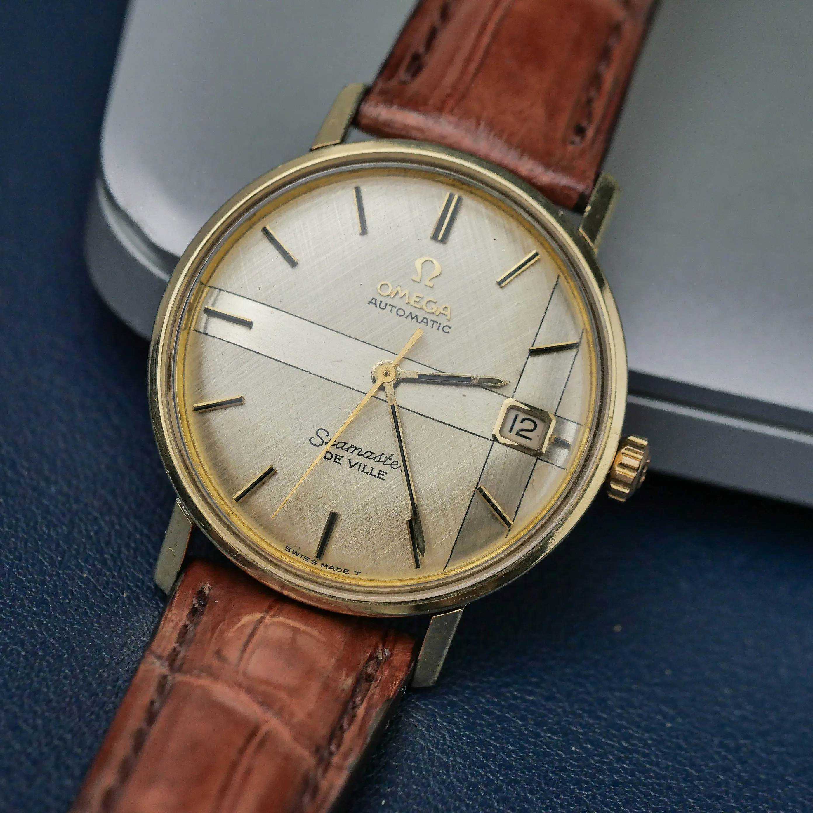 OMEGA SEAMASTER DE VILLE AUTOMATIC RARE DIAL REF. 166.020