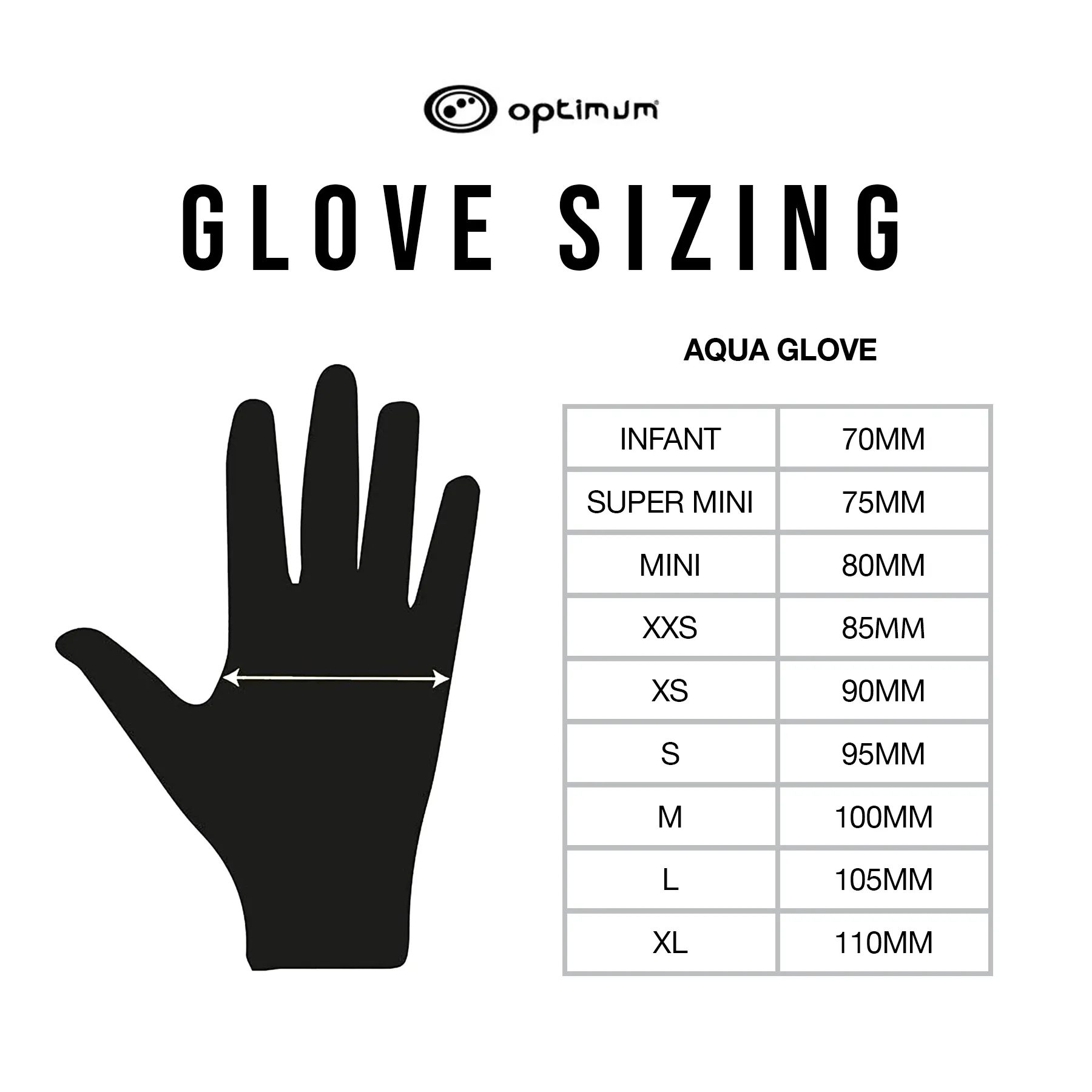 Optimum Aqua Waterproof Thermal Glove