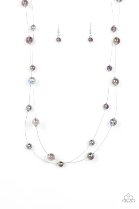 Paparazzi Interstellar Illusions Purple Long Necklace - P2WH-PRXX-435HR