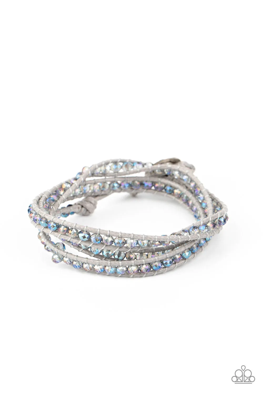 Paparazzi What Goes Around Multi Double Wrap Bracelet - Life of the Party Exclusive April 2021