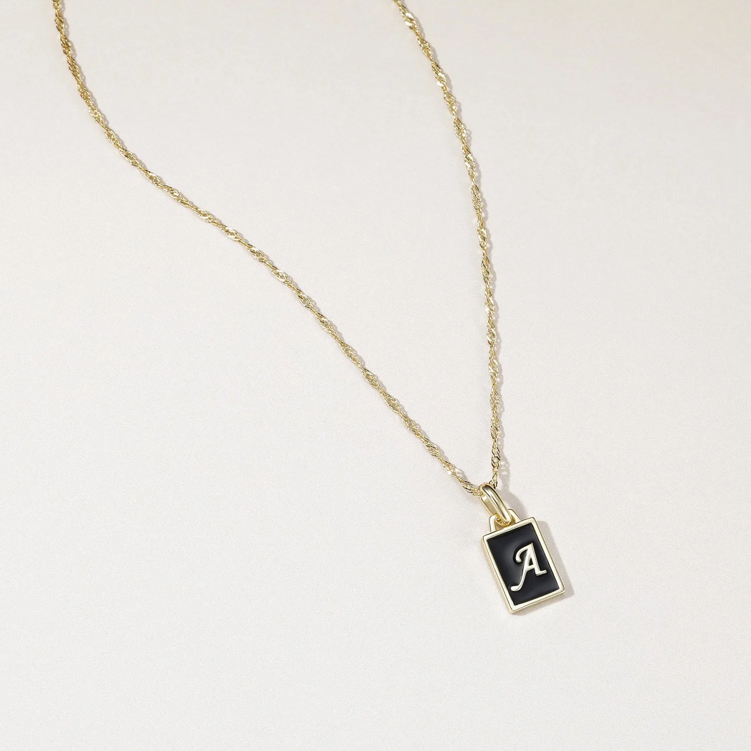 Personalized Initial Pendant Necklace