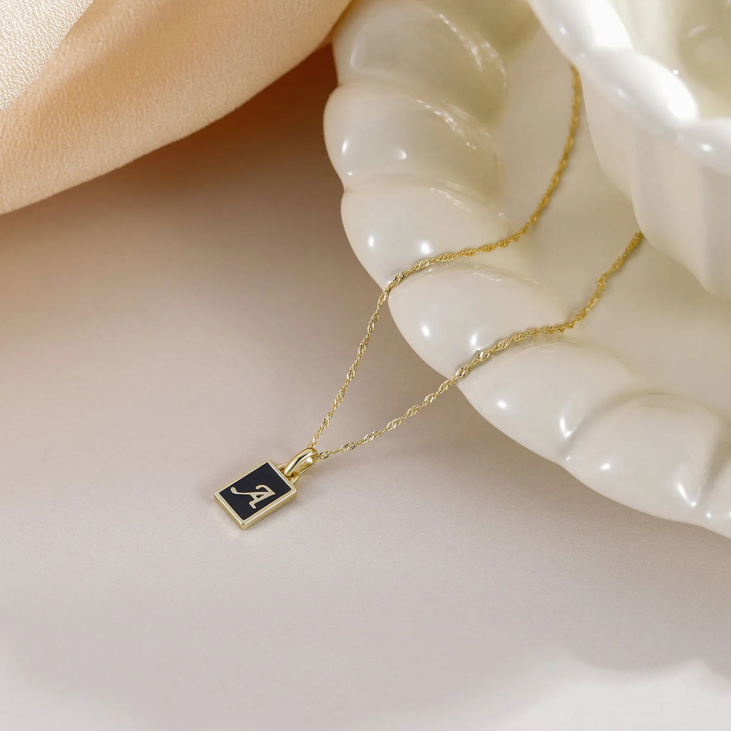 Personalized Initial Pendant Necklace