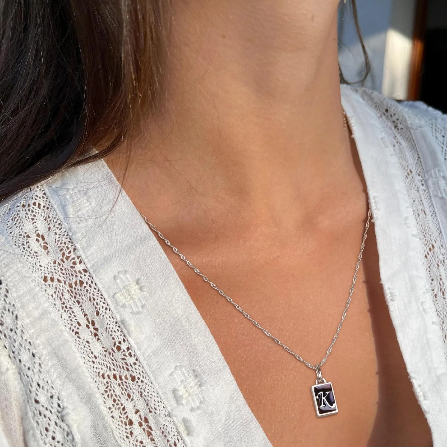 Personalized Initial Pendant Necklace