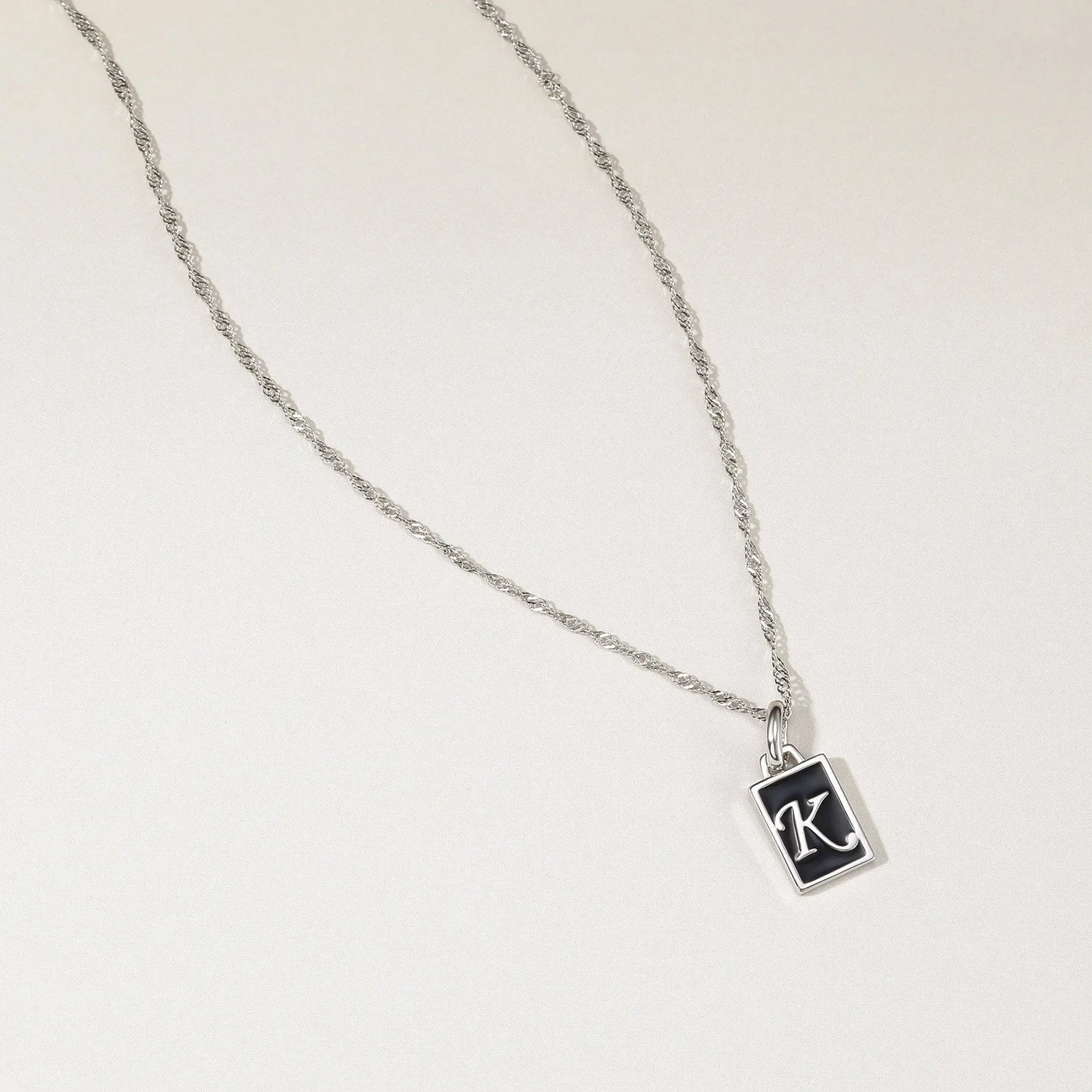 Personalized Initial Pendant Necklace