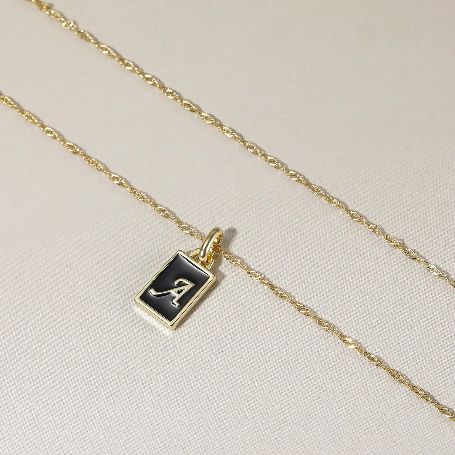 Personalized Initial Pendant Necklace