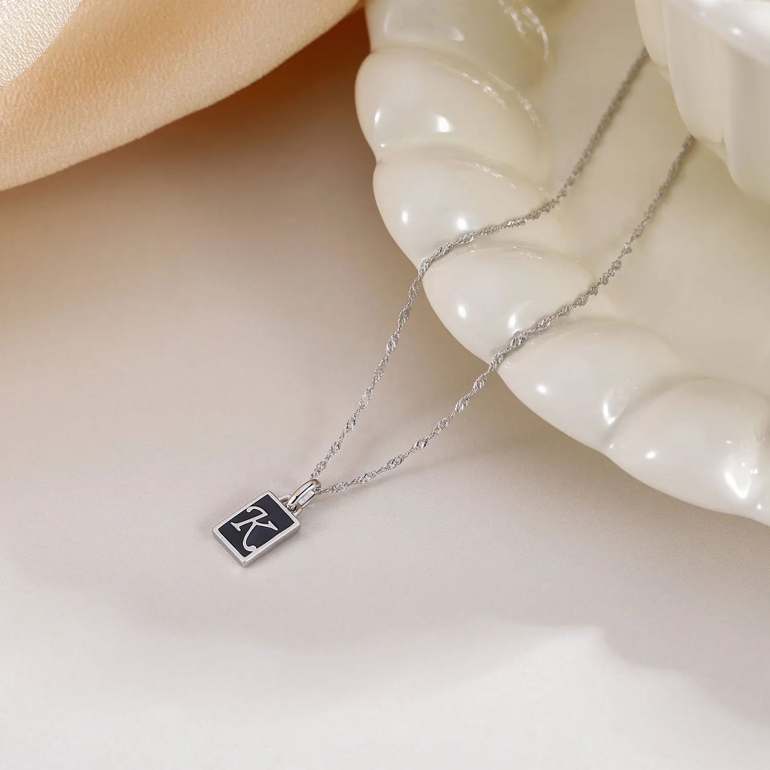 Personalized Initial Pendant Necklace