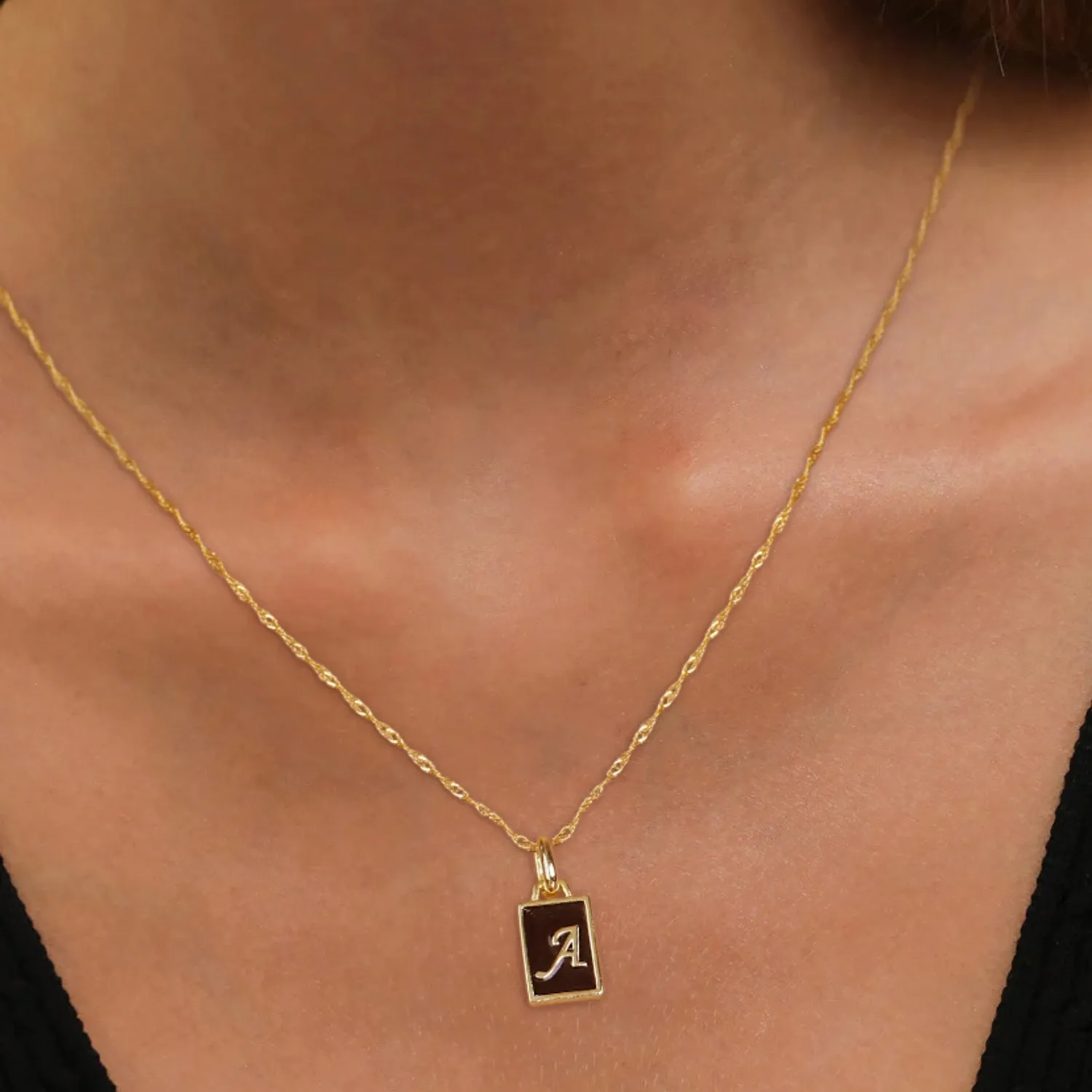 Personalized Initial Pendant Necklace