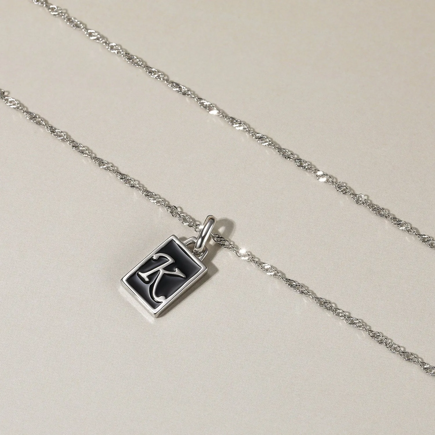 Personalized Initial Pendant Necklace