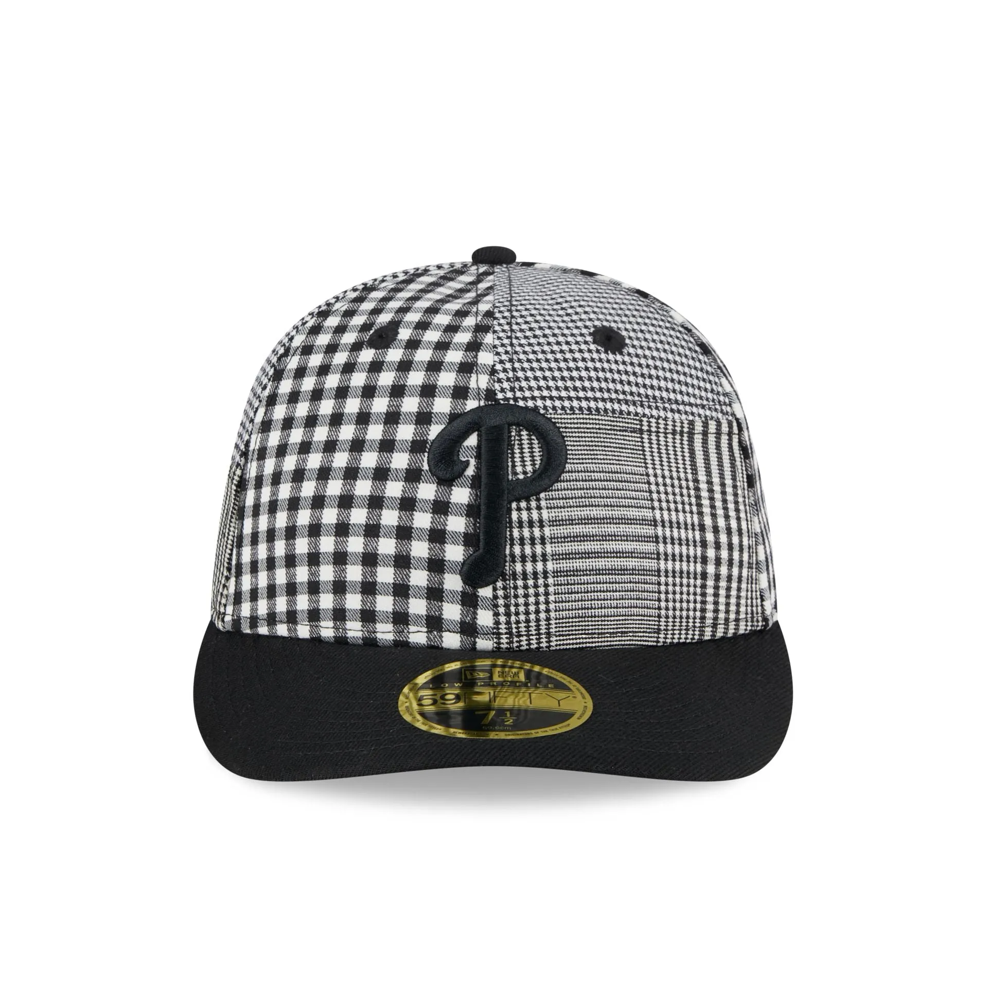 Philadelphia Phillies Patch Plaid Low Profile 59FIFTY Fitted Hat