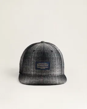 Plaid Flat Brim Hat