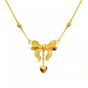 Princess Chain Gold Clavicle Chain Wedding Sand Gold Love Model-22