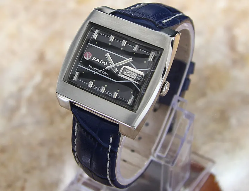 Rado Manhattan Swiss Vintage Watch