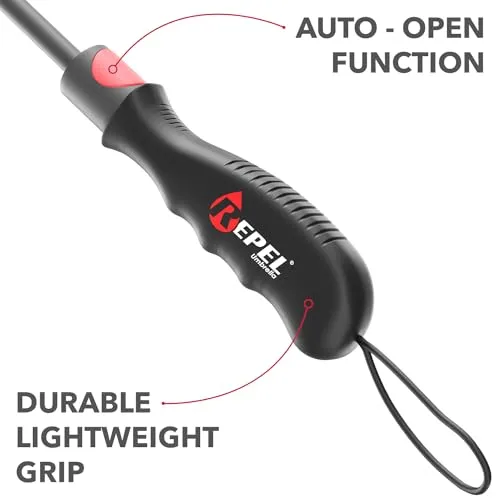 Repel Umbrella Windproof Travel Umbrellas for Rain - Easy Auto Open Close, Durable & Compact Umbrella
