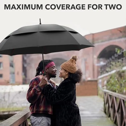 Repel Umbrella Windproof Travel Umbrellas for Rain - Easy Auto Open Close, Durable & Compact Umbrella