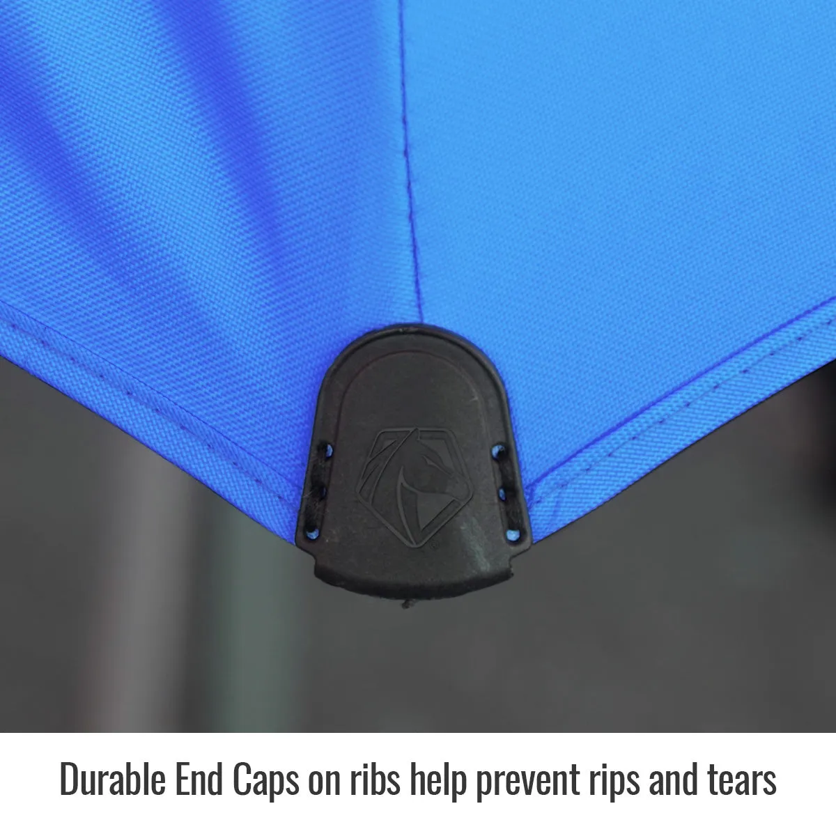 Revco UB200-BLU Blue Core-Flame Resistant Industrial Umbrella