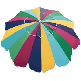 Rio Beach | 7 ft 20 Panel Umbrella With Sand Anchor