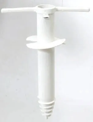 Rio Brands XCB202CB-01 Beach Umbrella Sand / Twist Anchor / Stake - Quantity of 1