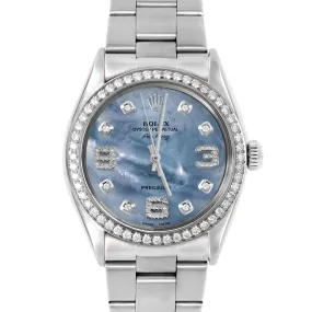 Rolex Air King 34mm | 5500-SS-BLMOP-8DA369-BDS-OYS