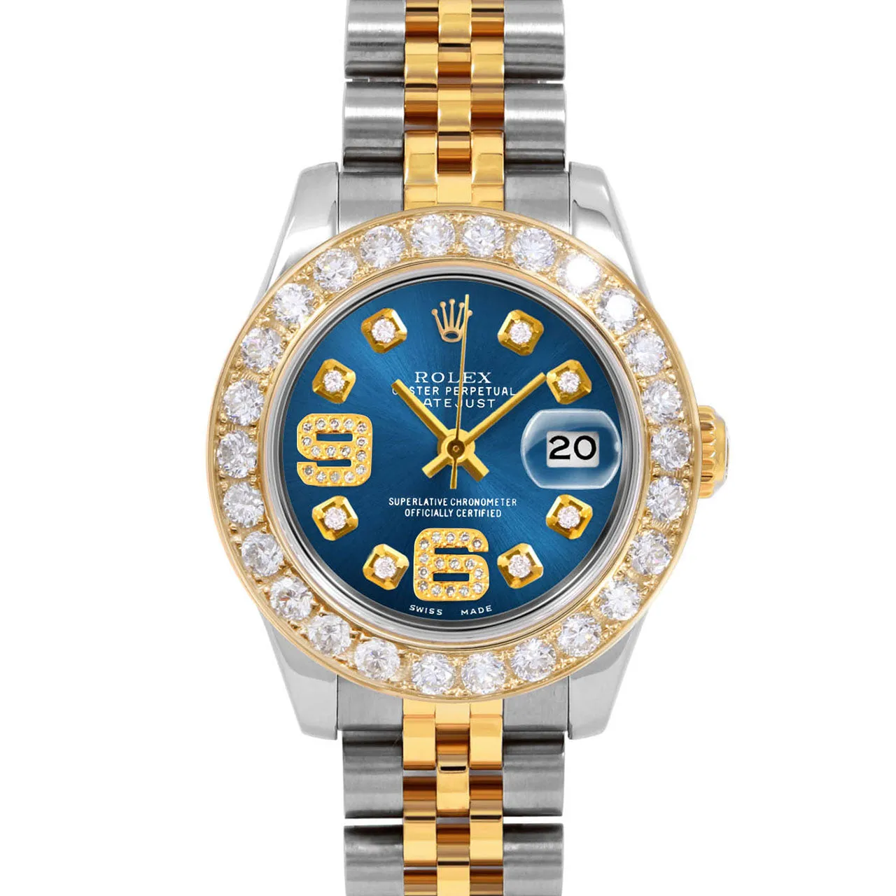 Rolex Datejust 26mm | 179173-BLU-8DA69-2CT-JBL