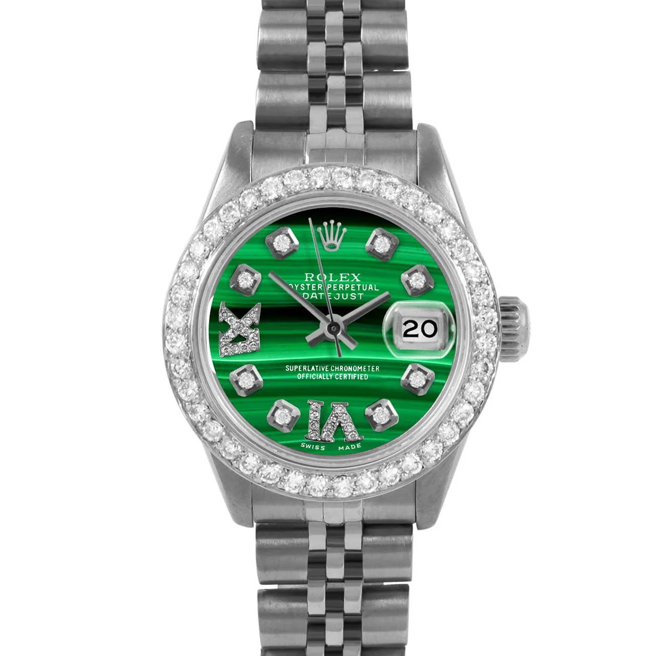 Rolex Datejust 26mm | 6917-SS-MLC-8DR69-BDS-JBL