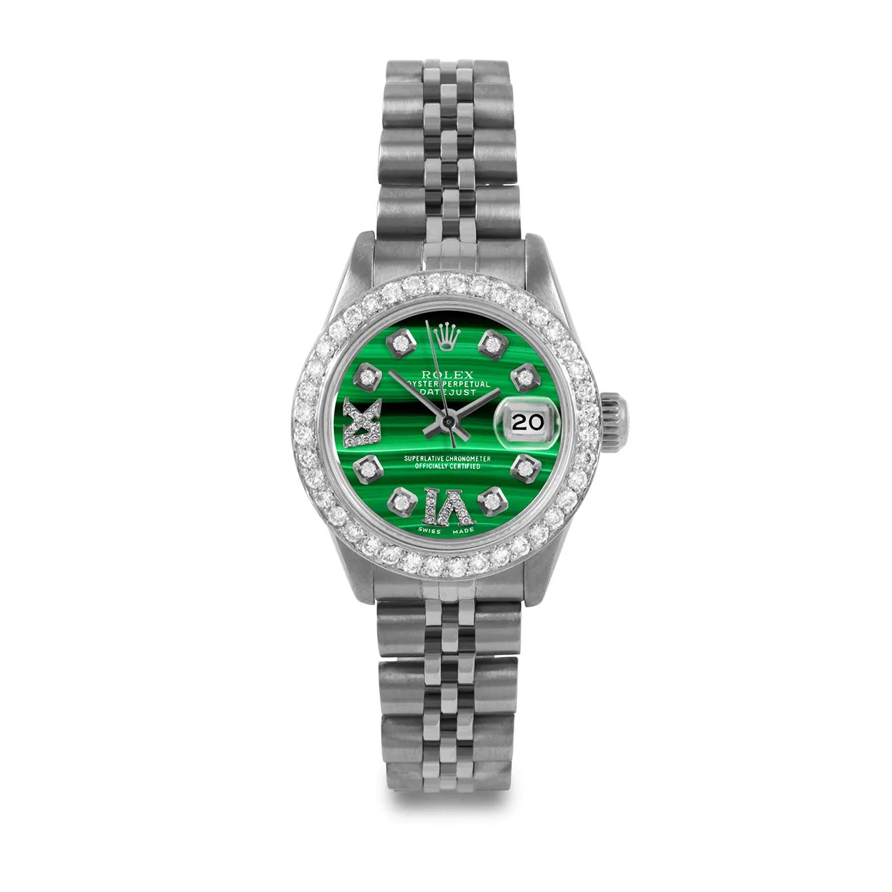 Rolex Datejust 26mm | 6917-SS-MLC-8DR69-BDS-JBL