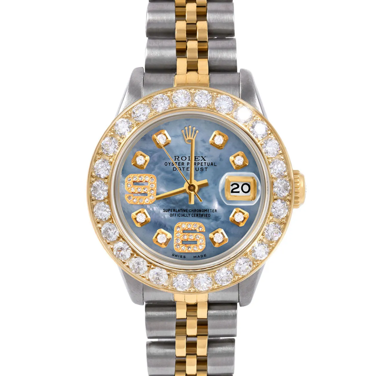 Rolex Datejust 26mm | 6917-TT-BLMOP-8DA69-2CT-JBL